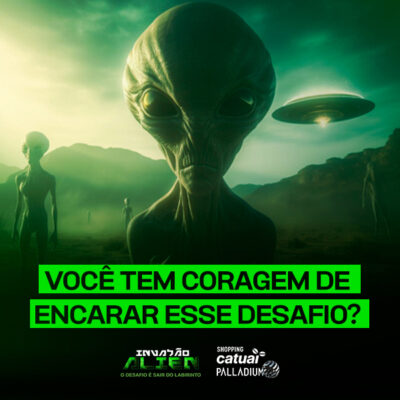INVASÃO ALIEN: O DESAFIO É SAIR DO LABIRINTO
