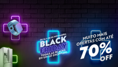 Shopping Catuaí Palladium oferece vantagens exclusivas durante fim de semana de Black Friday